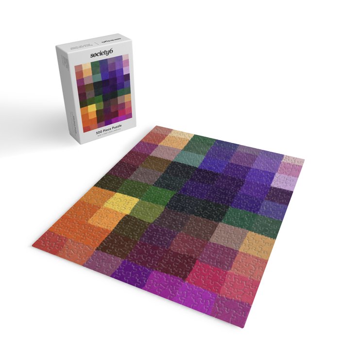 Rainbow mosaic Jigsaw Puzzle Gallery Image 2