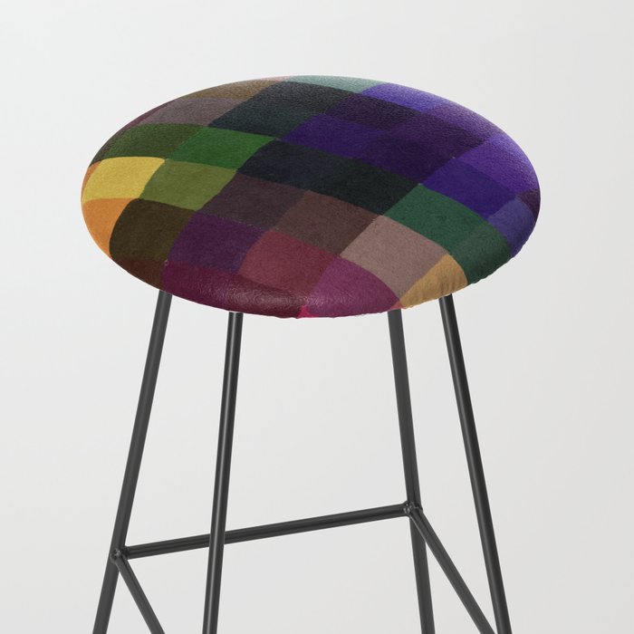 Rainbow mosaic Stool Gallery Image 2