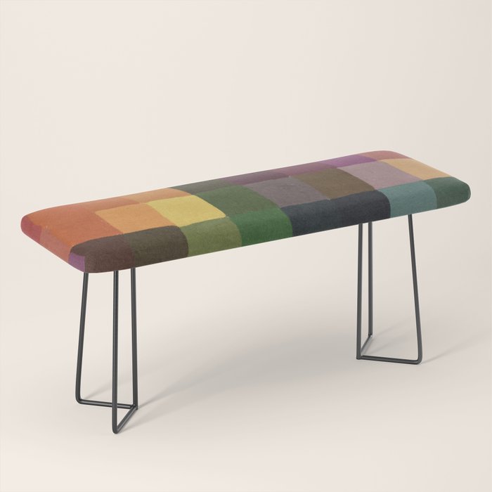 Rainbow mosaic Bench Gallery Image 1