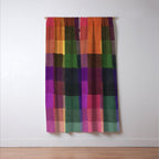 Rainbow mosaic Window Curtain Gallery Image 3