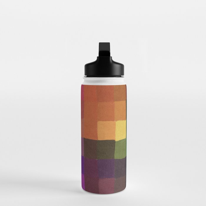 Rainbow mosaic Water Bottle Gallery Image 3