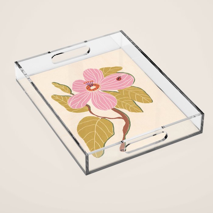 Magnolia Acrylic Tray Gallery Image 1