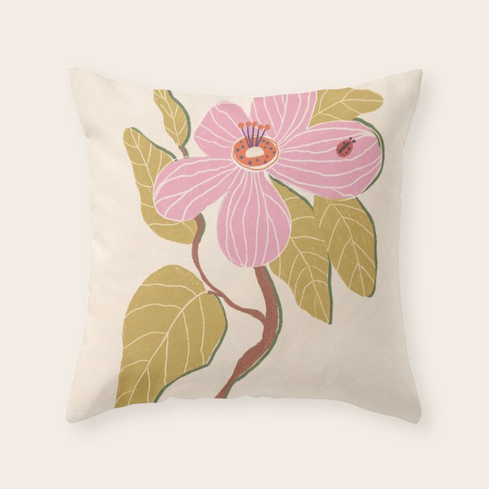 Magnolia Throw Pillow Gallery Image 6