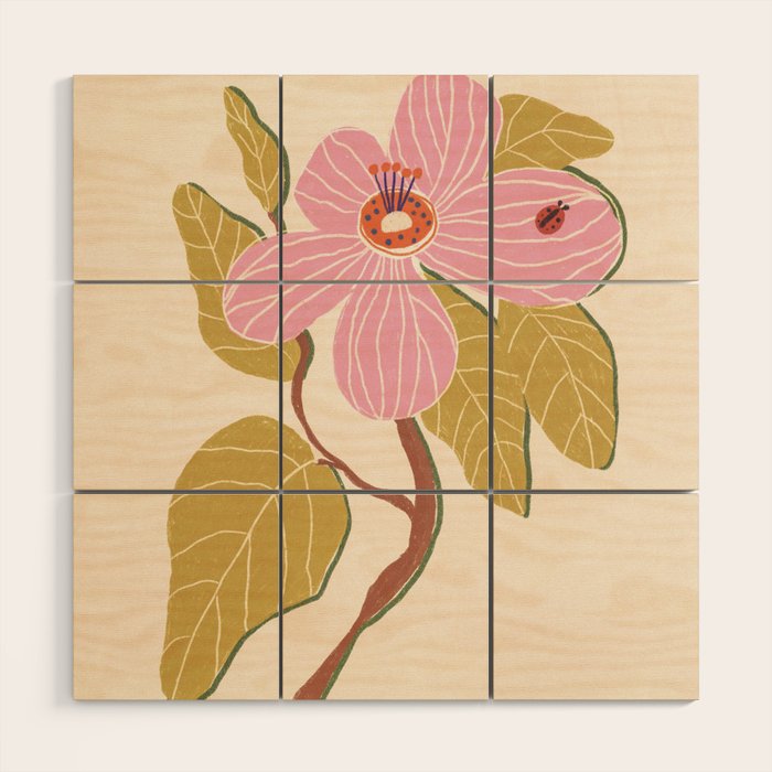 Magnolia Wood Wall Art Gallery Image 1