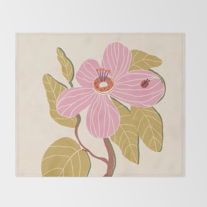 Magnolia Throw Blanket Gallery Image 2