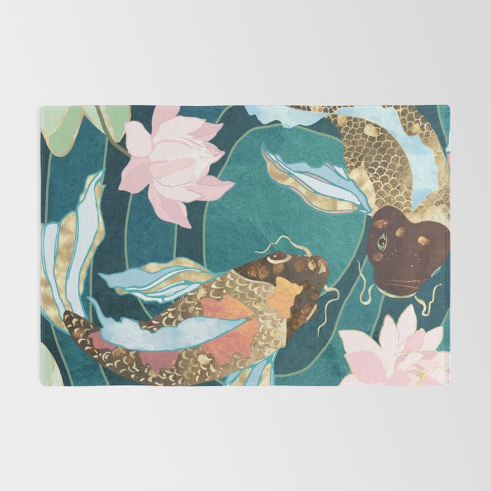 Metallic Koi III Rug Gallery Image 2