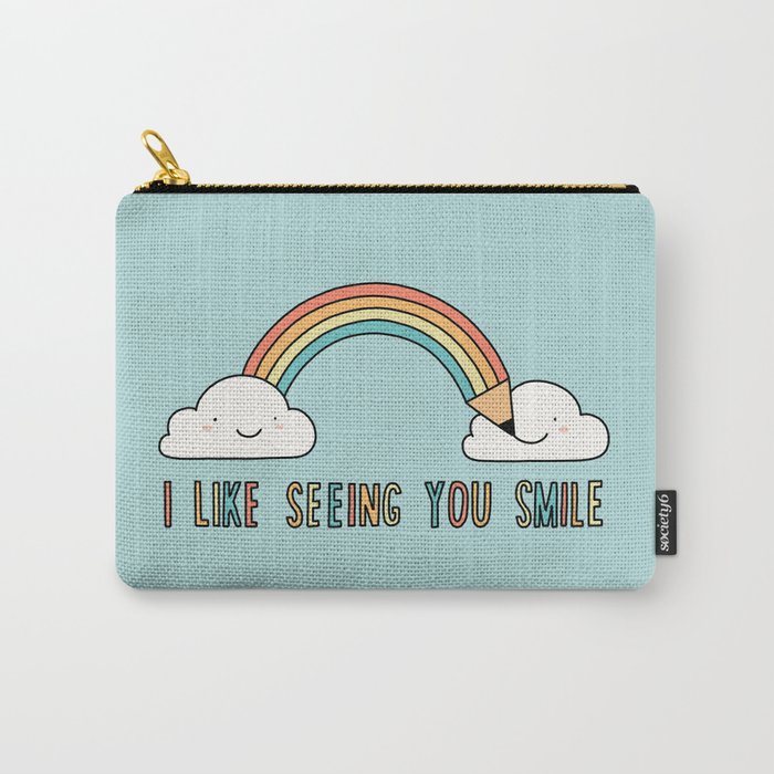 I like seeing you smile Carry All Pouch Gallery Image 1