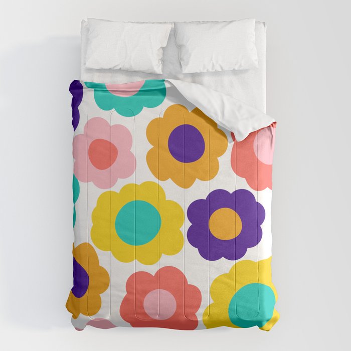 Flowers Pop Comforter Gallery Image 6