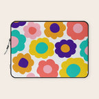 Flowers Pop Laptop Sleeve Gallery Image 1