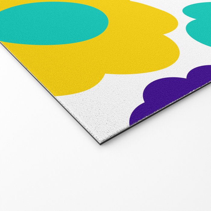 Flowers Pop Welcome Mat Gallery Image 2