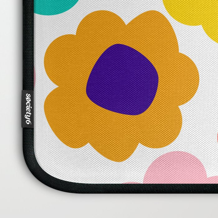 Flowers Pop Laptop Sleeve Gallery Image 3