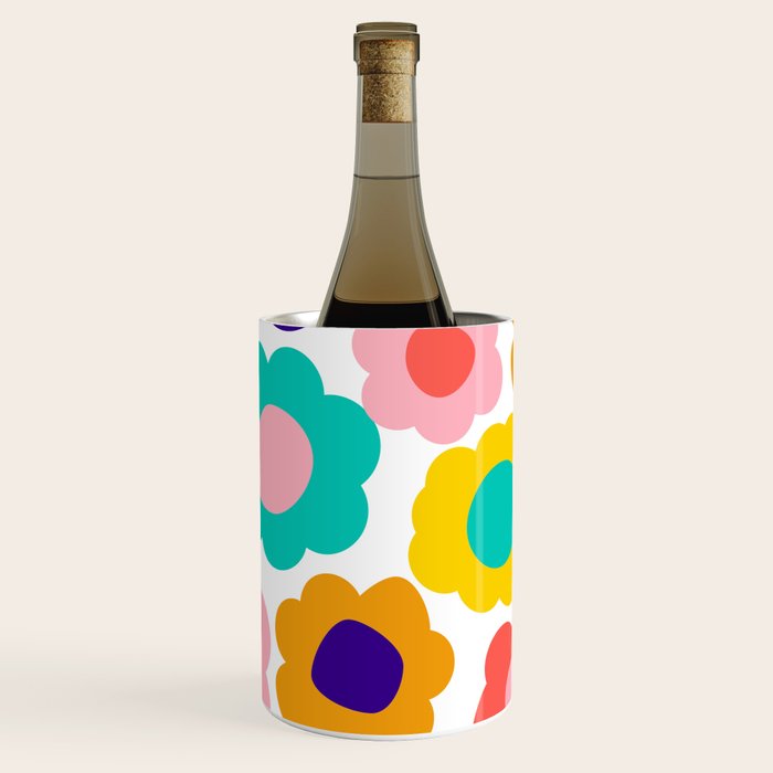 Flowers Pop Wine Chiller Gallery Image 2