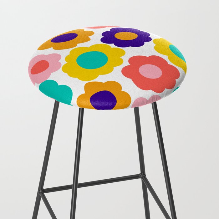 Flowers Pop Stool Gallery Image 2