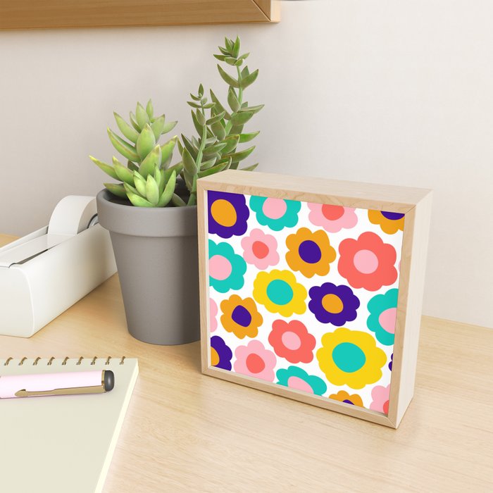 Flowers Pop Mini Art Print Gallery Image 2