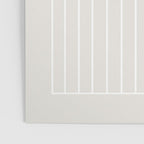 Minimal Arch II Natural Off White Modern Geometric Lines Poster Gallery Image 3