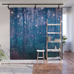 Fairy Lights Wall Mural Gallery Image 1