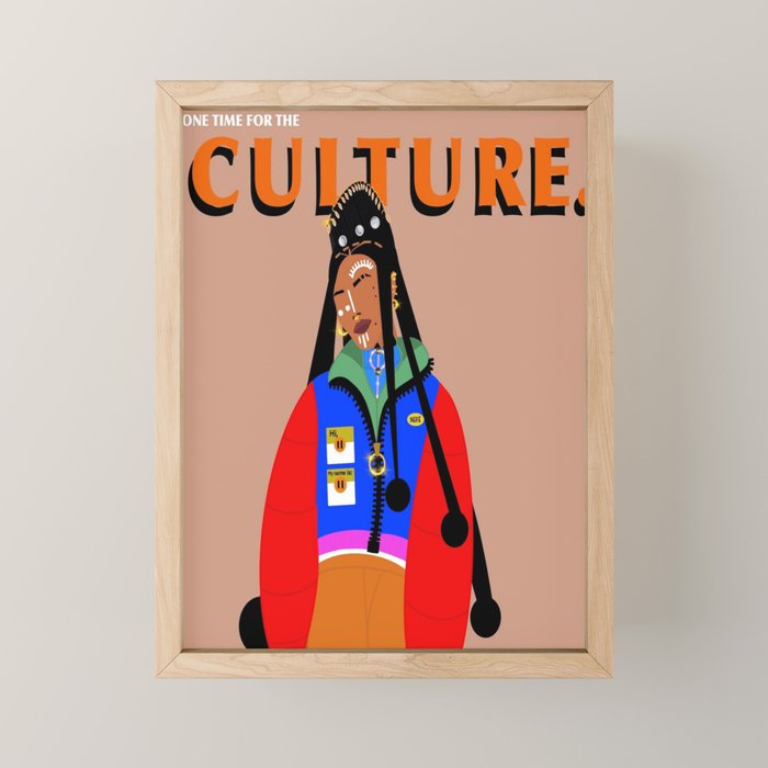 For The Culture Mini Art Print Gallery Image 1