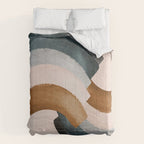 Brushstroke rainbows Comforter Gallery Image 6