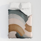 Brushstroke rainbows Duvet Cover Gallery Image 6