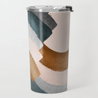 Brushstroke rainbows Travel Mug Gallery Image 2