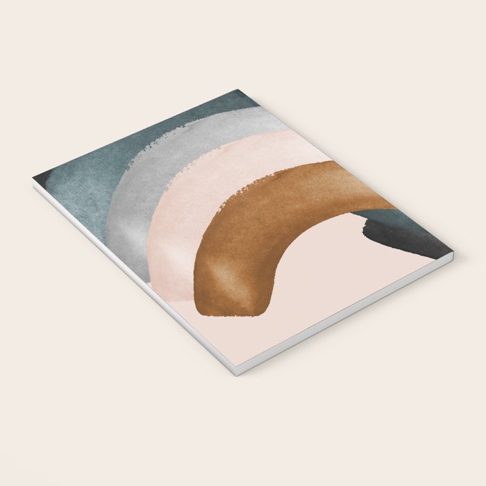 Brushstroke rainbows Notebook Gallery Image 3