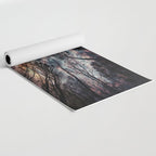 Starry Sky in the Forest Yoga Mat Gallery Image 2