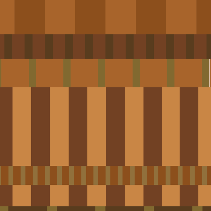 Midcentury Modern Blocks of Stripes neutral browns pattern Coffee Mug Gallery Image 2