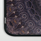 Mandala in cherry and plum tones Laptop Sleeve Gallery Image 3