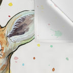 Baby Giraffe Wall Tapestry Gallery Image 3