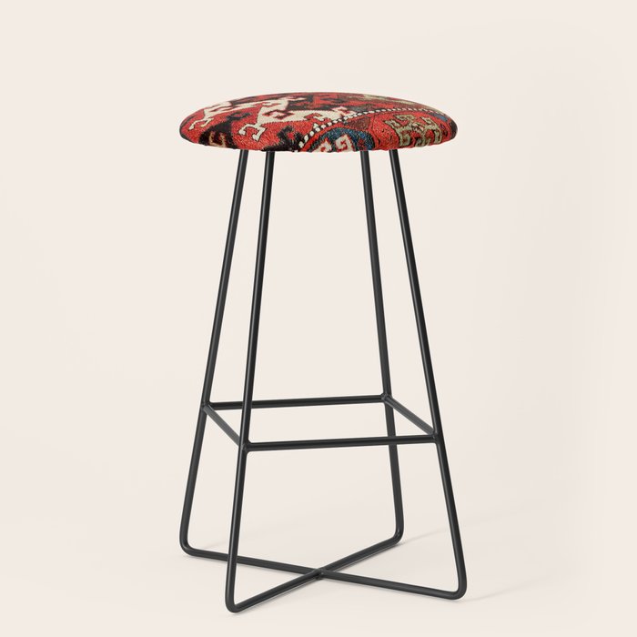 Kurdish East Anatolian Rug Print Stool Gallery Image 1