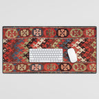 Kurdish East Anatolian Rug Print Desk Mat Gallery Image 1