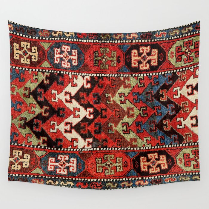 Kurdish East Anatolian Rug Print Wall Tapestry Gallery Image 4