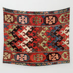 Kurdish East Anatolian Rug Print Wall Tapestry Gallery Image 4