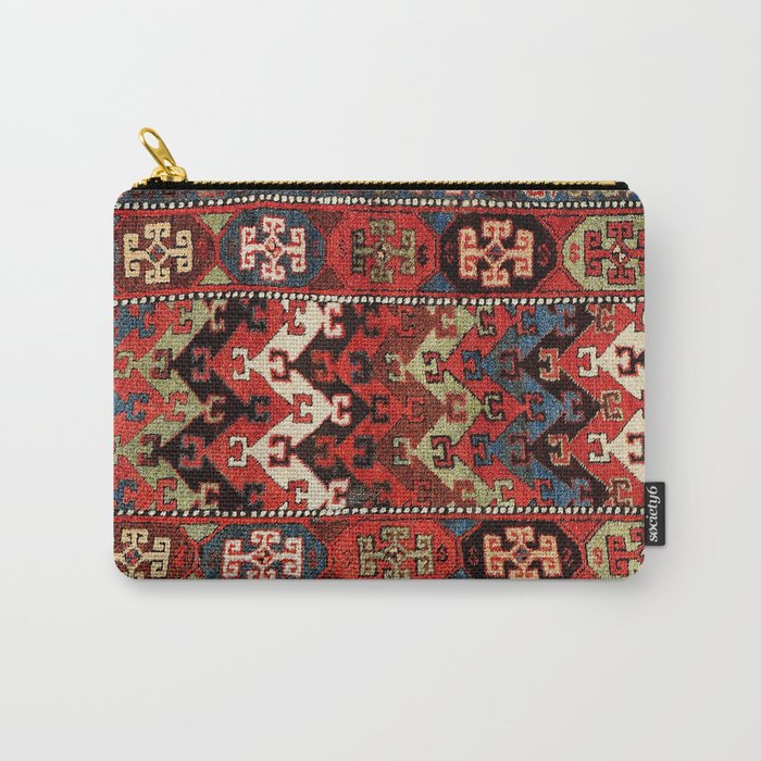 Kurdish East Anatolian Rug Print Carry All Pouch Gallery Image 1