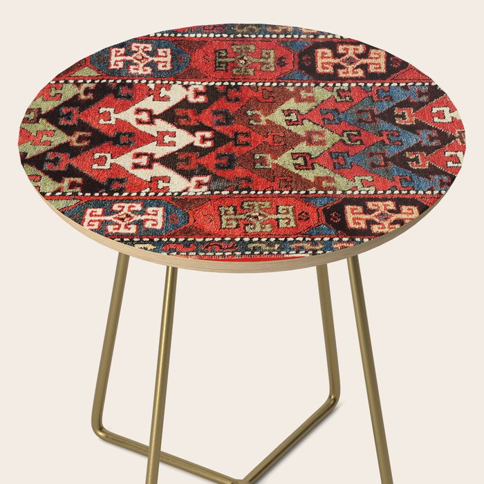 Kurdish East Anatolian Rug Print Side Table Gallery Image 2