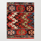 Kurdish East Anatolian Rug Print Poster Gallery Image 4