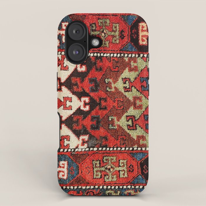 Kurdish East Anatolian Rug Print iPhone Case Gallery Image 1