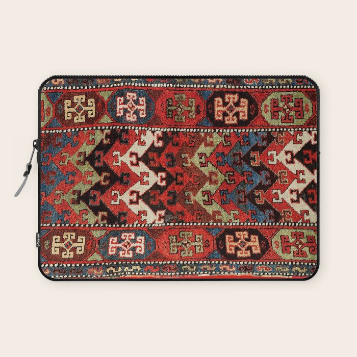 Kurdish East Anatolian Rug Print Laptop Sleeve Gallery Image 1