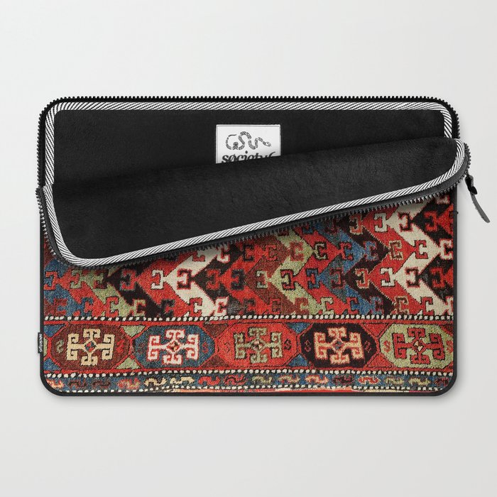 Kurdish East Anatolian Rug Print Laptop Sleeve Gallery Image 2