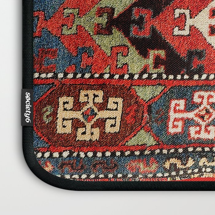 Kurdish East Anatolian Rug Print Laptop Sleeve Gallery Image 3