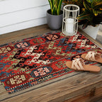 Kurdish East Anatolian Rug Print Outdoor Rug Gallery Image 2