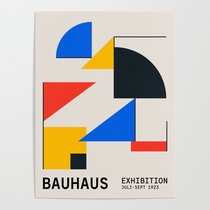 BAUHAUS 05: Exhibition 1923 | Mid Century Series  Poster Gallery Image 1