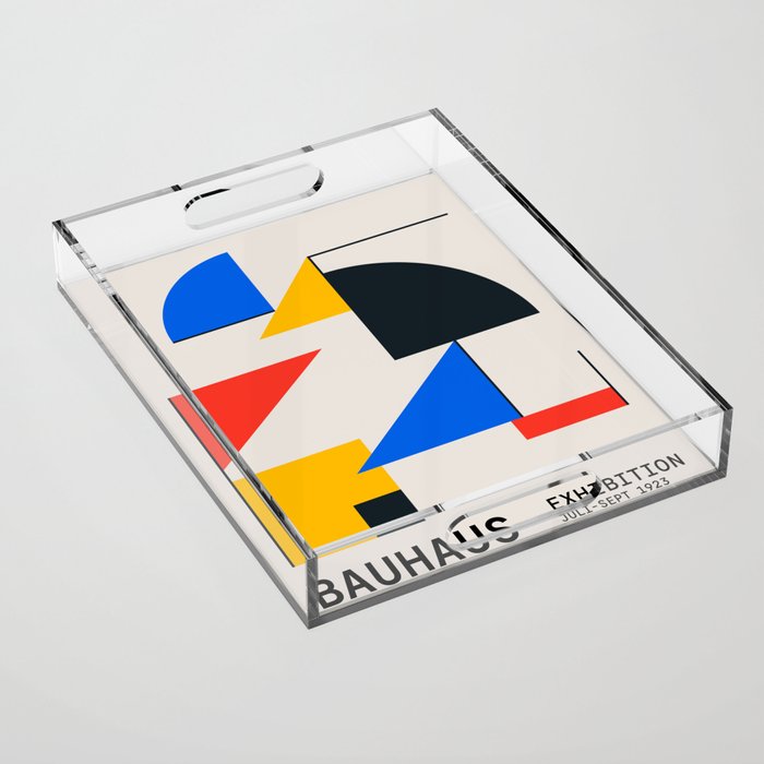 BAUHAUS 05: Exhibition 1923 | Mid Century Series  Acrylic Tray Gallery Image 1