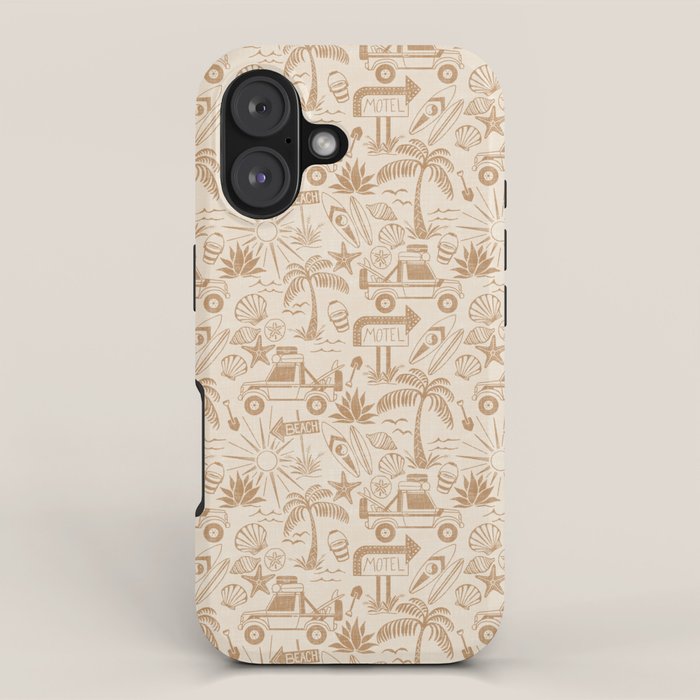 Baja - ochre gold iPhone Case Gallery Image 1