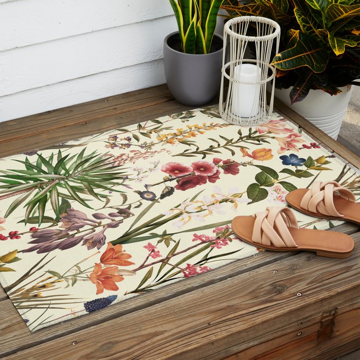 Secret Garden VI Outdoor Rug Gallery Image 2