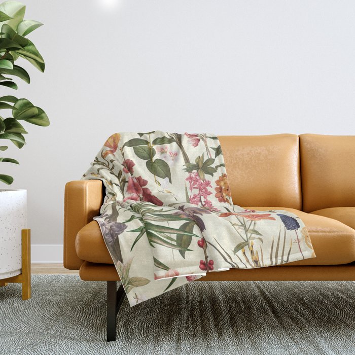 Secret Garden VI Throw Blanket Gallery Image 1