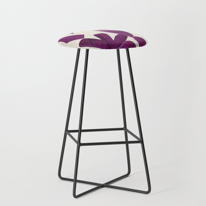Purple Tropic Stool Gallery Image 1