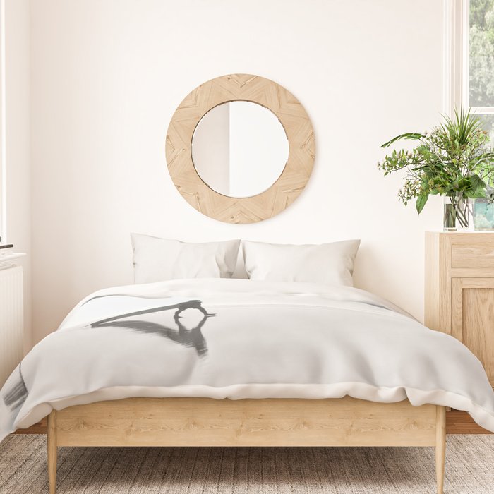 Modern Coastal Surfer Photography Duvet Cover Gallery Image 3