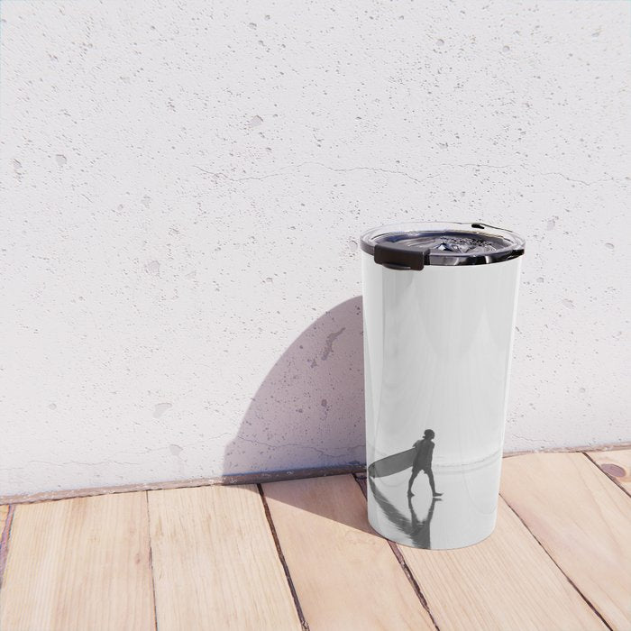 Modern Coastal Surfer Photography Travel Mug Gallery Image 4