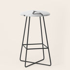 Modern Coastal Surfer Photography Stool Gallery Image 1